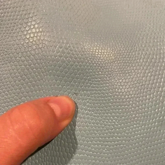 BAEKGAARD BLUE AND YELLOW VINTAGE HAND BAG - Picture 8 of 8